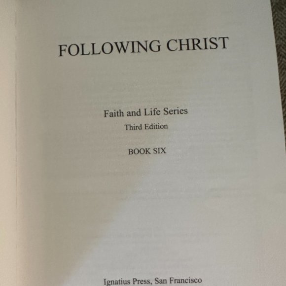 Following in Christ - Faith and Life Series - Book 6 - Picture 2 of 3